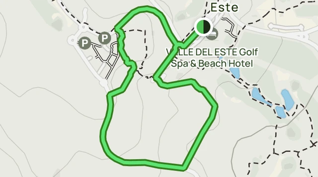 Polígono del Campo de Golf Valle Este playas de vera almeria